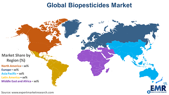 Global Biopesticides Market By Region