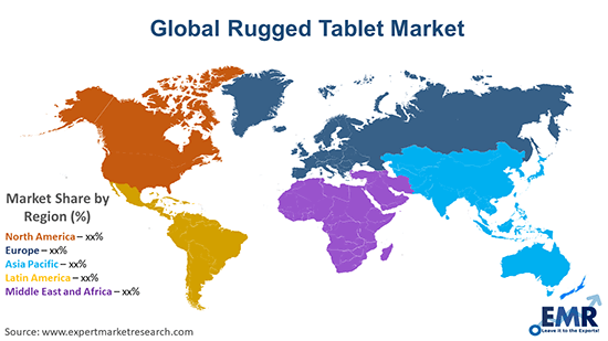 Global Rugged Tablet Market By Region