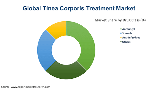 Global Tinea Corporis Treatment Market By Drug Class