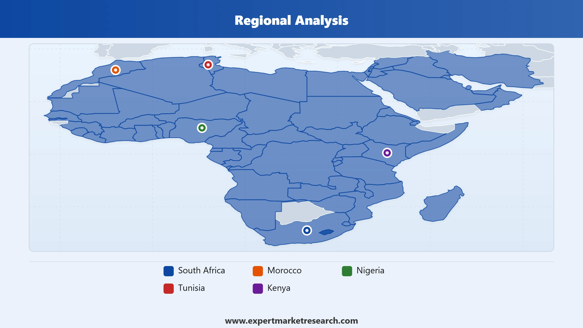 Africa E-Learning Market Regional Analysis