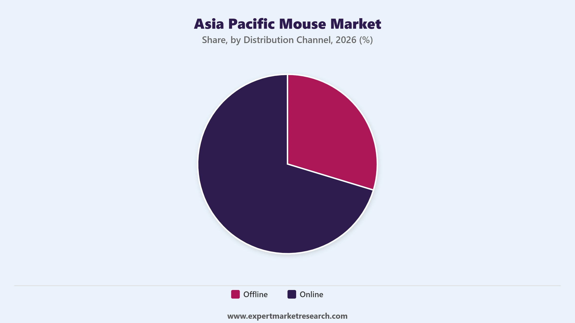 Asia Pacific Mouse Market Segment Distribution Channel