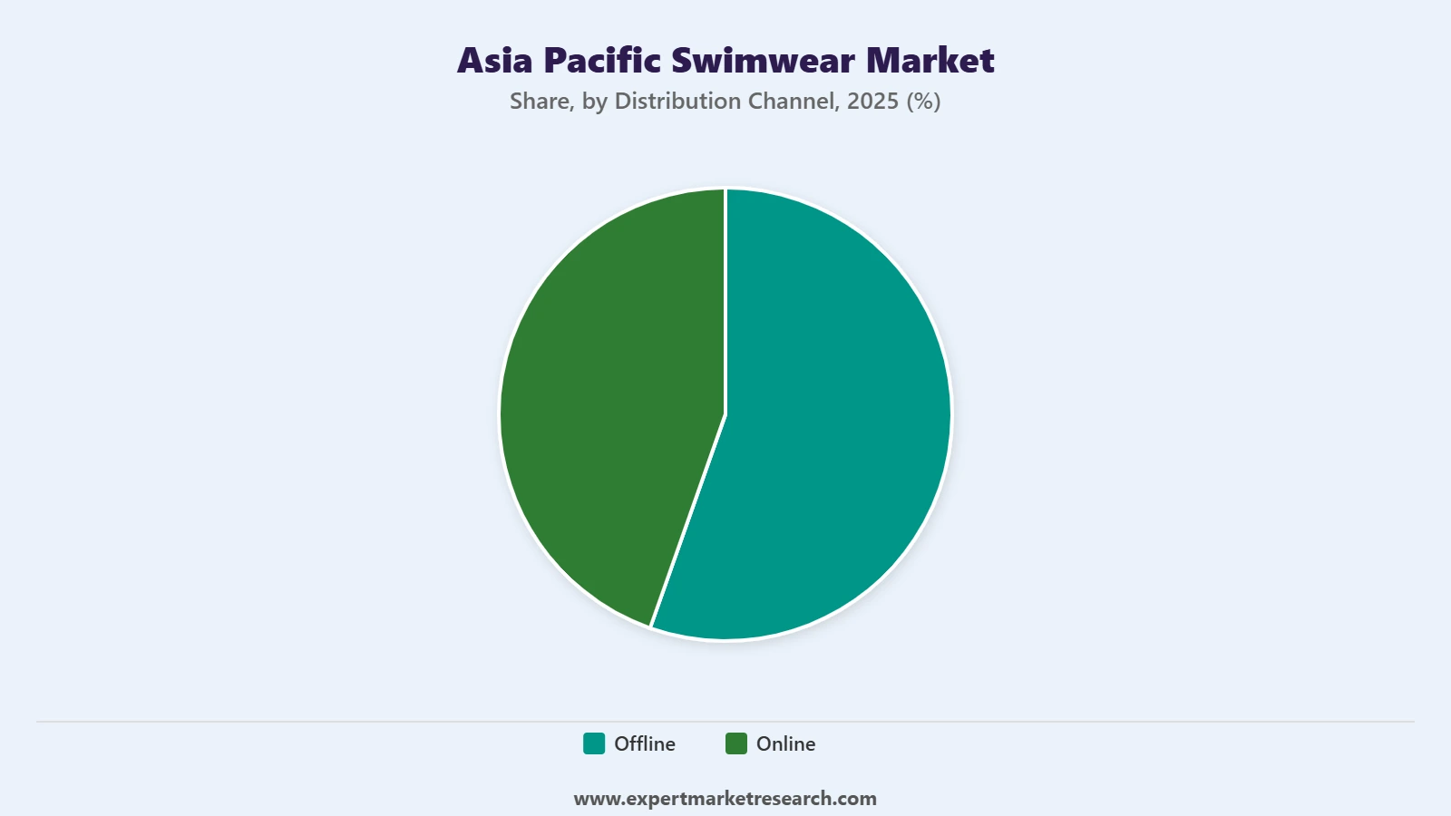 Asia Pacific Swimwear Market Segment Distribution Channel