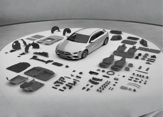 Automotive Abaca-Based Composites