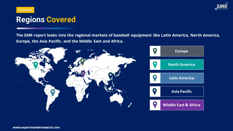 baseball equipment market by region