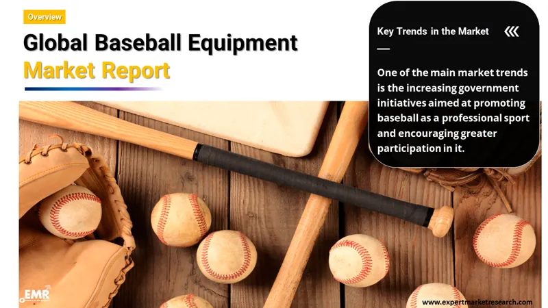 baseball equipment market