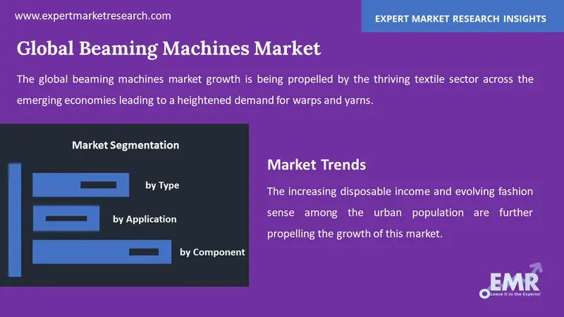 beaming machines market by segments