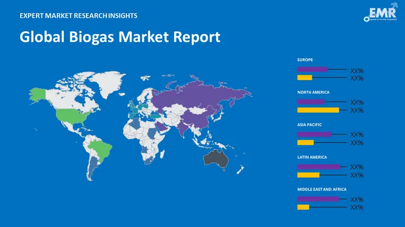 biogas market by region
