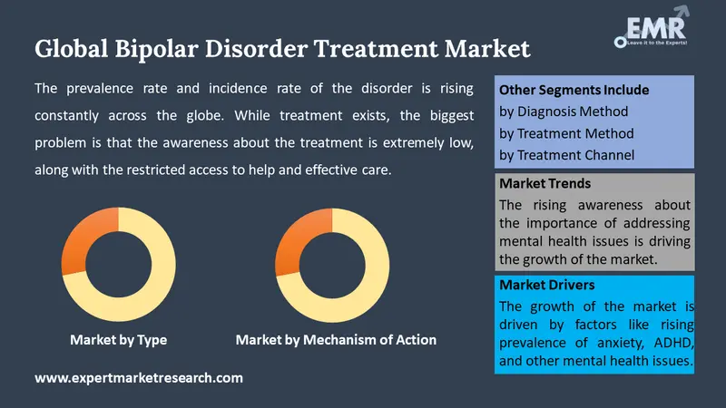 bipolar disorder treatment market by segments