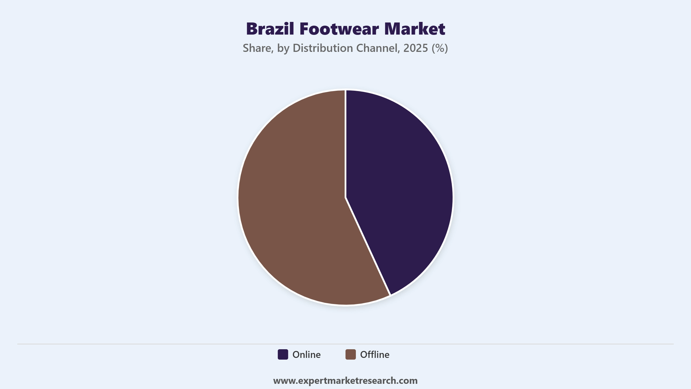 Brazil Footwear Market Segment Distribution Channel