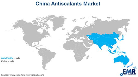 China Antiscalants Market By Region