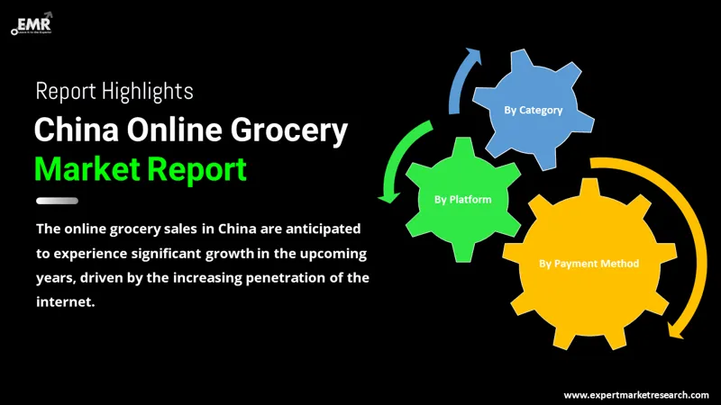 China Online Grocery Market By Segments