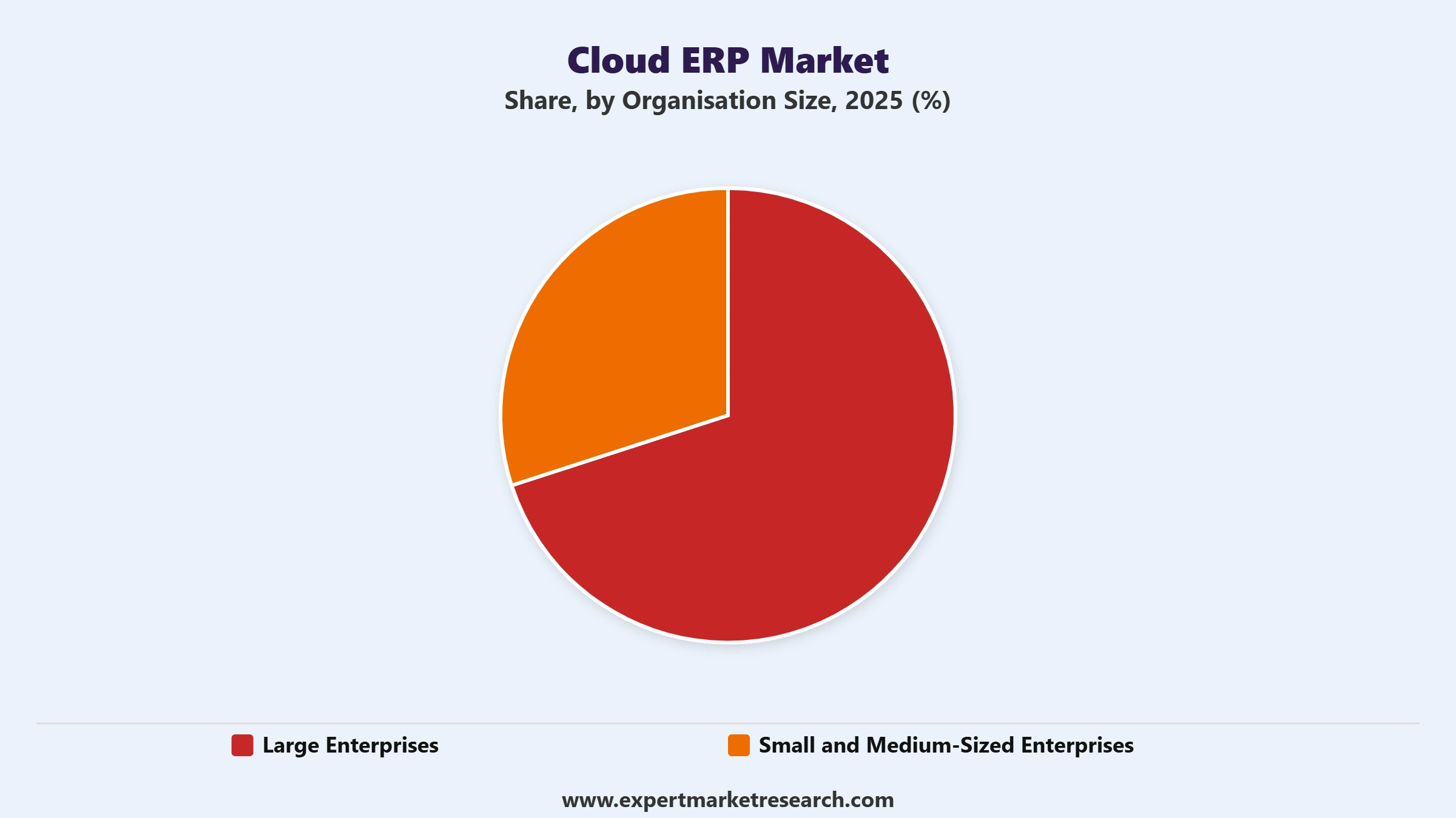 Cloud ERP Market Segment Organisation Size