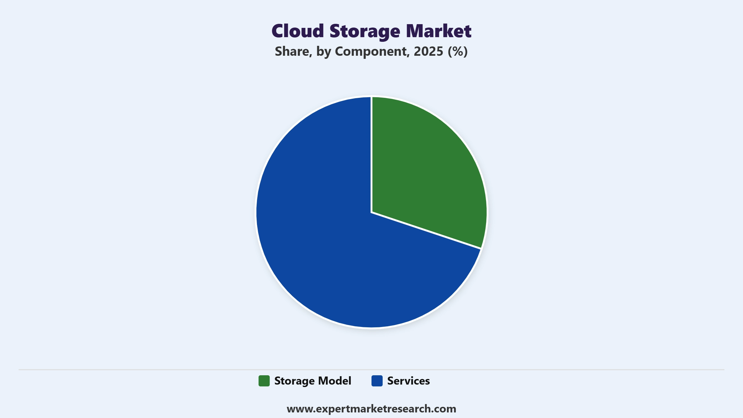 Cloud Storage Market Segment Component