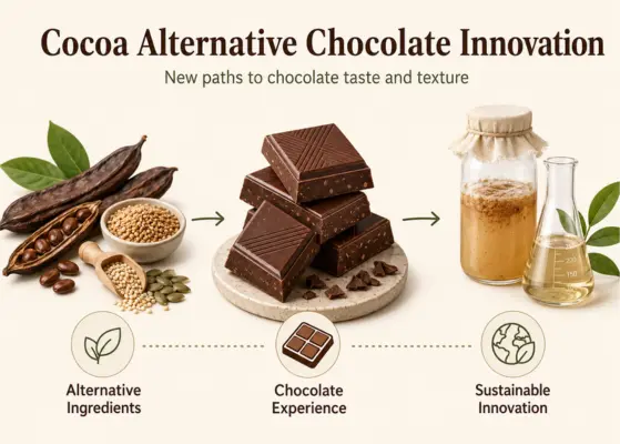 Cocoa Alternative Chocolate Innovation
