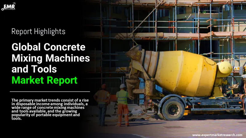 concrete mixing machines and tools market