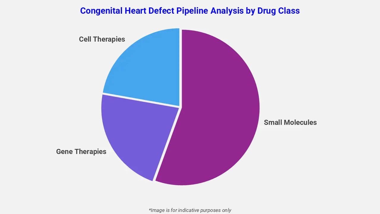 Congenital Heart Defect Pipeline Analysis by Drug Class
