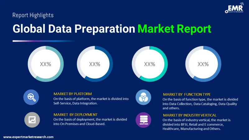 data preparation market by segments