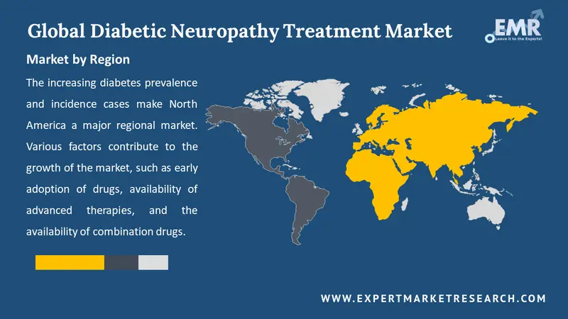 diabetic neuropathy treatment market by region