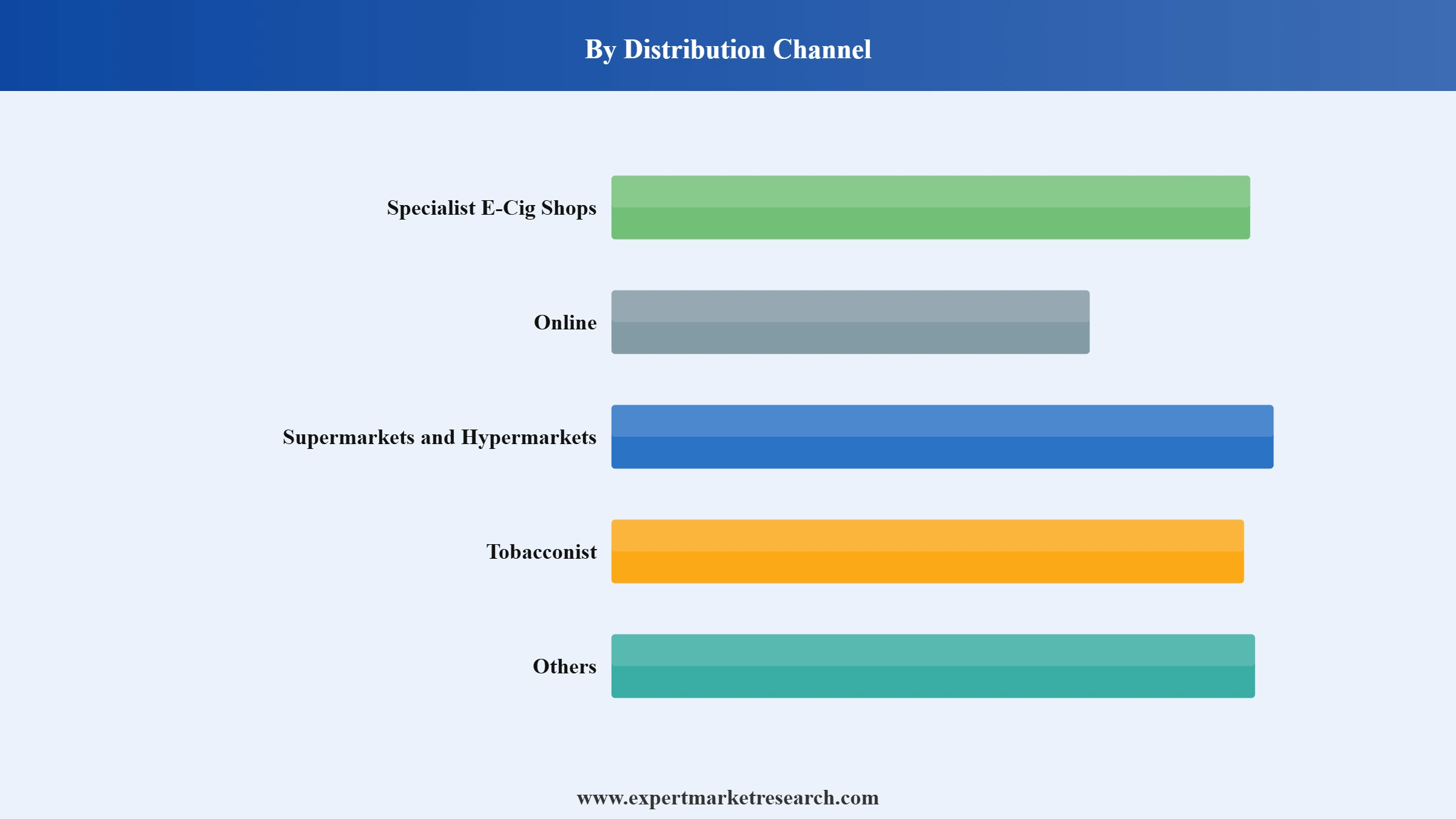 E-Cigarette Market Segment Distribution Channel