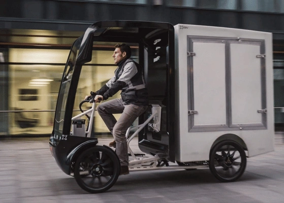 Electric Cargo Bikes Urban Delivery