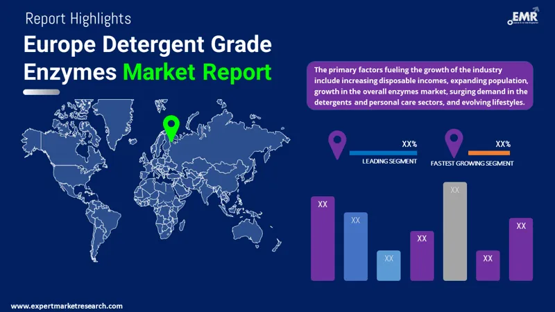 Europe Detergent Grade Enzymes Market By Region