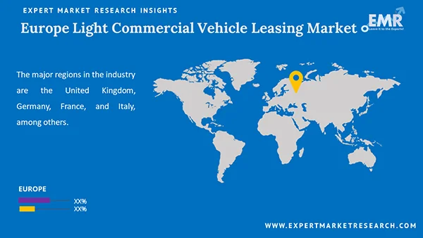 Europe Light Commercial Vehicle Leasing Market By Region