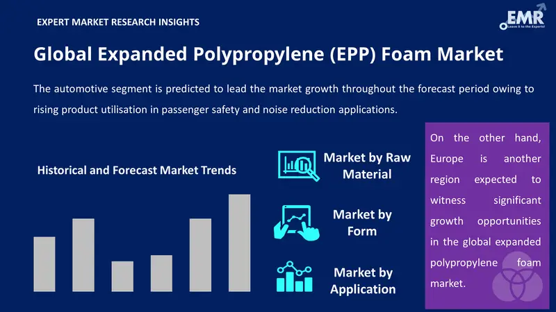 expanded polypropylene epp foam market by segments