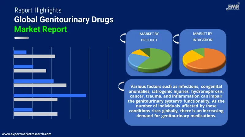 genitourinary drugs market by segments