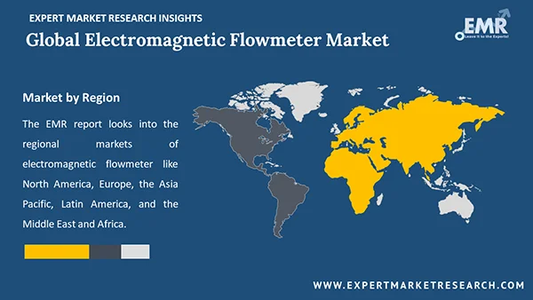 Global Electromagnetic Flowmeter Market By Region