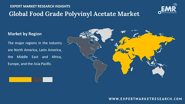 Global Food Grade Polyvinyl Acetate Market By Region