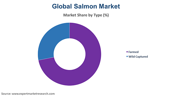 Global Salmon Market By Type