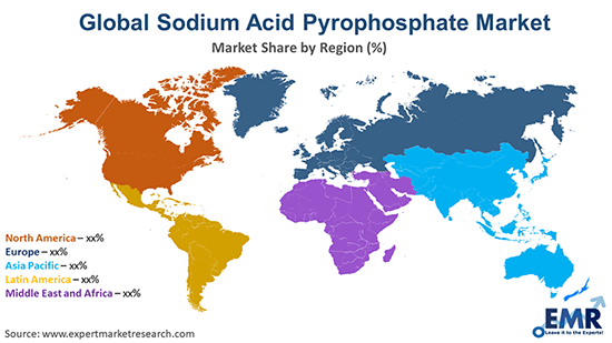 Sodium Acid Pyrophosphate Market by Region