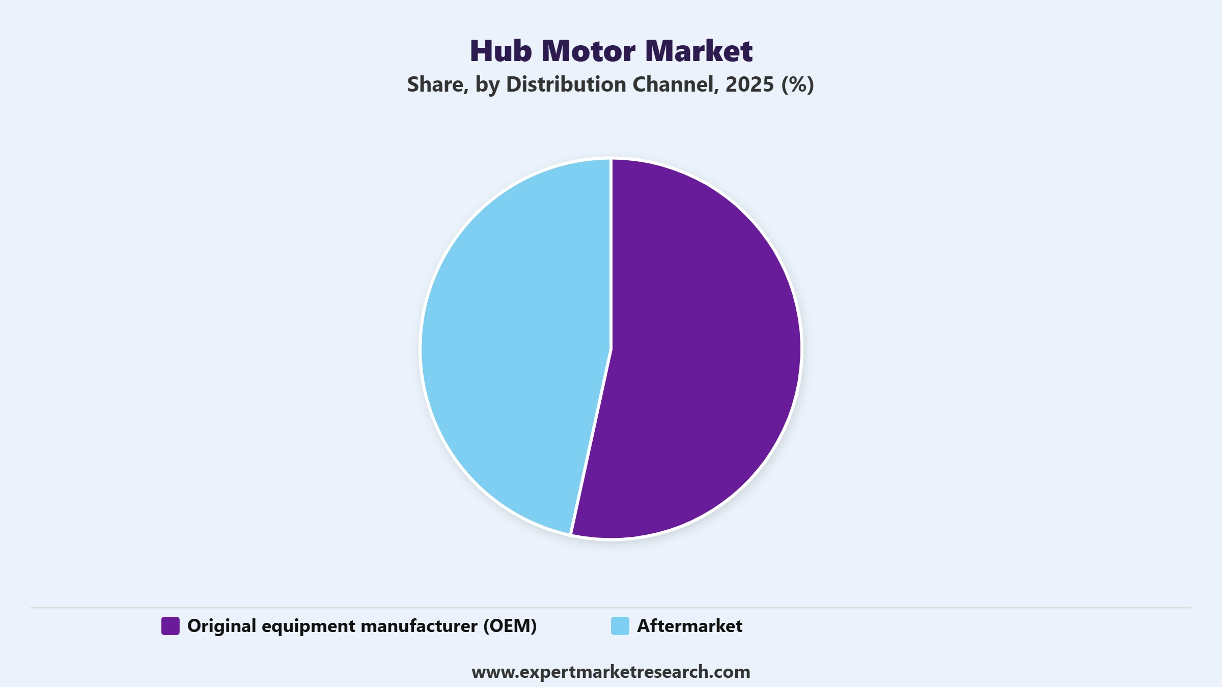 Hub Motor Market Segment Distribution Channel