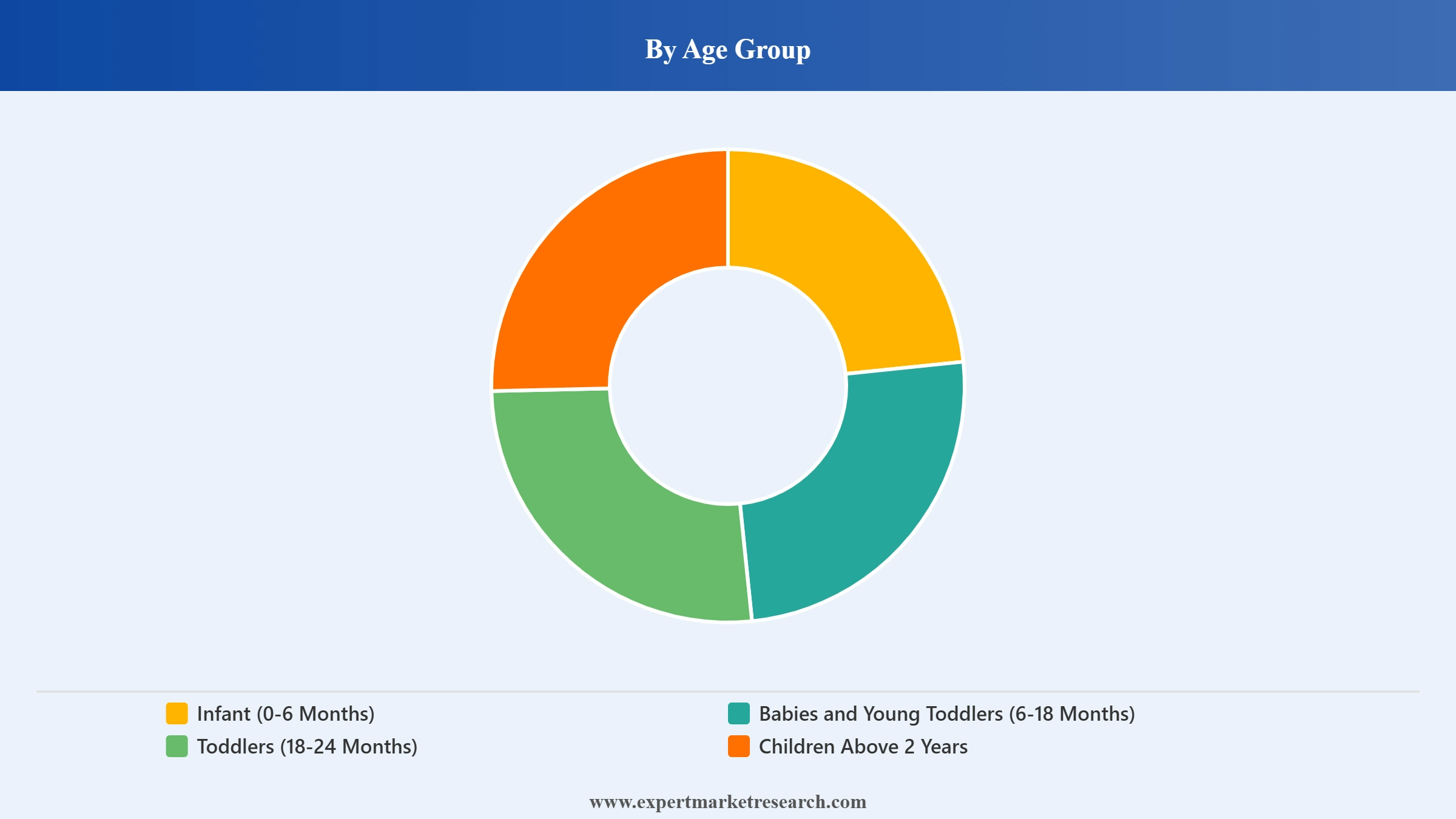 India Baby Diapers Market Segment Age Group