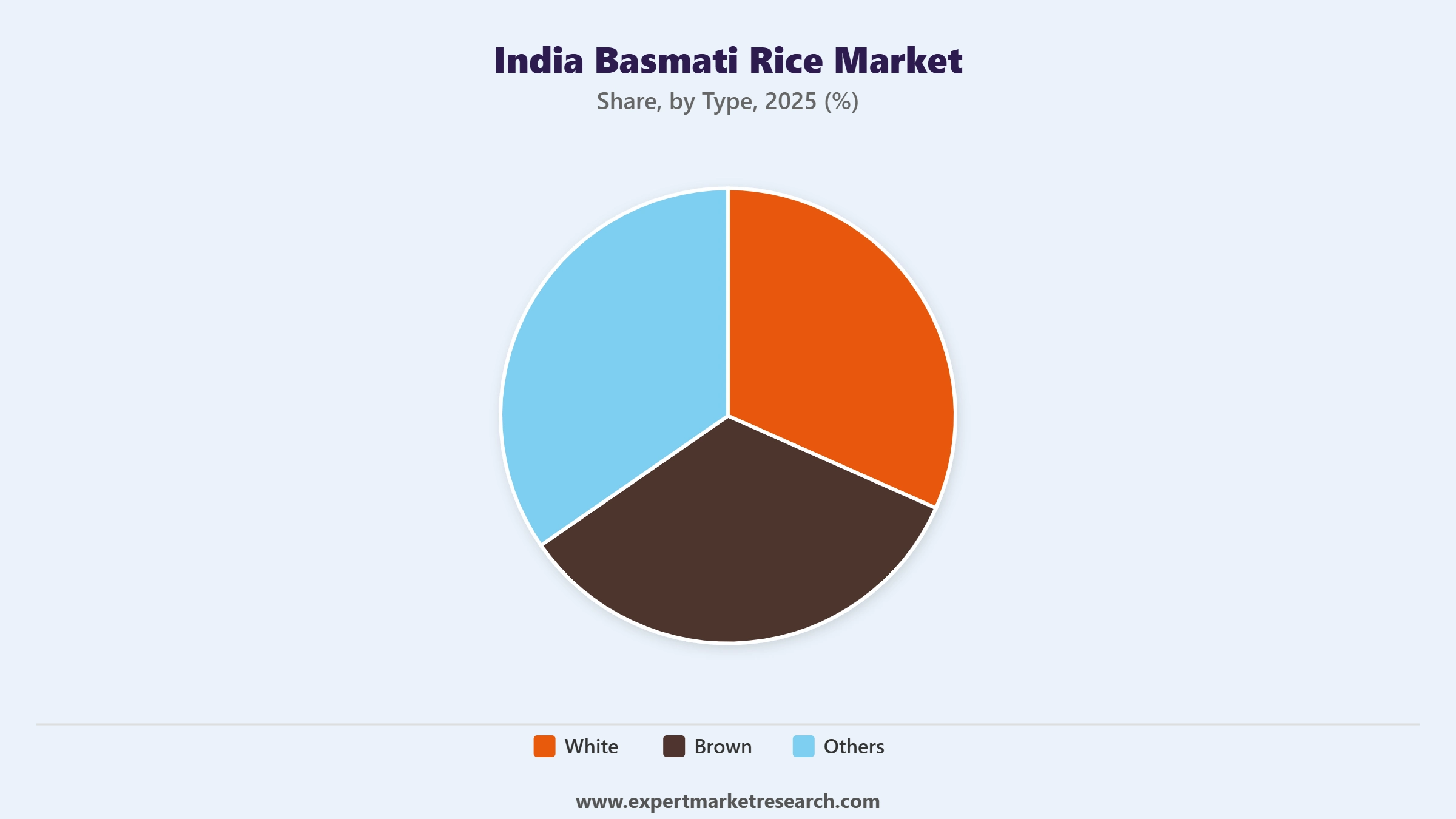 India Basmati Rice Market Segment Type