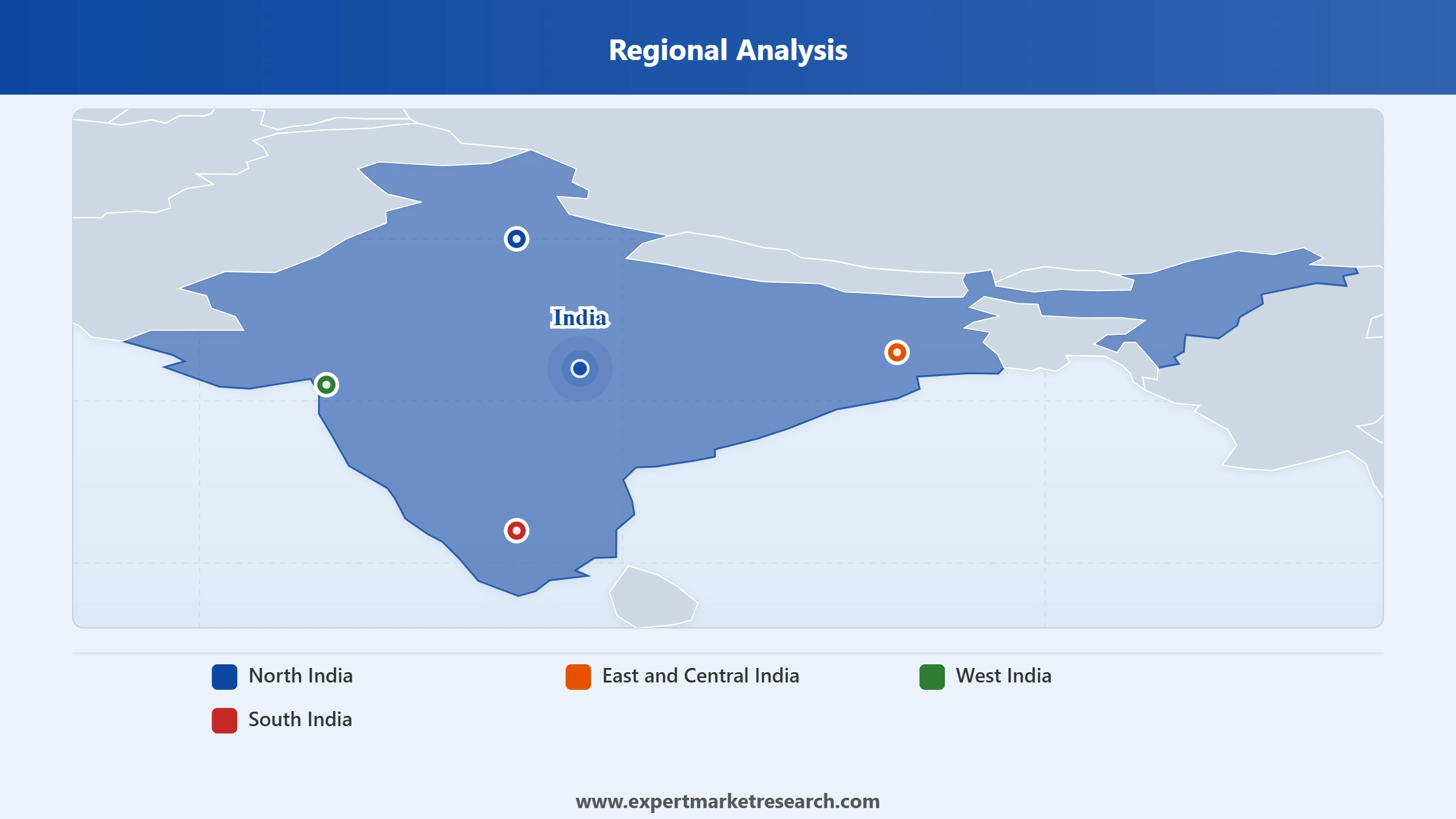 India Car Rental Market Regional Analysis