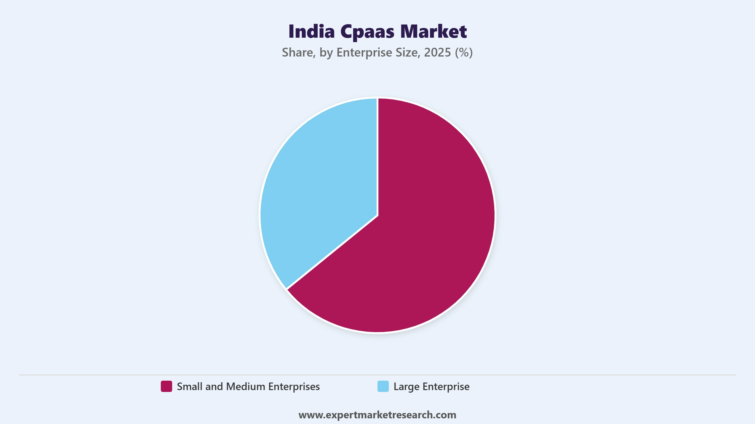 India CPaaS Market Segment Enterprise Size