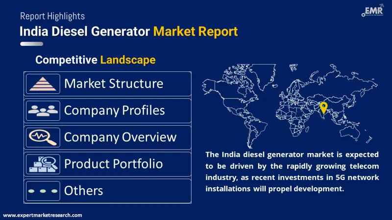 india diesel generator market by region