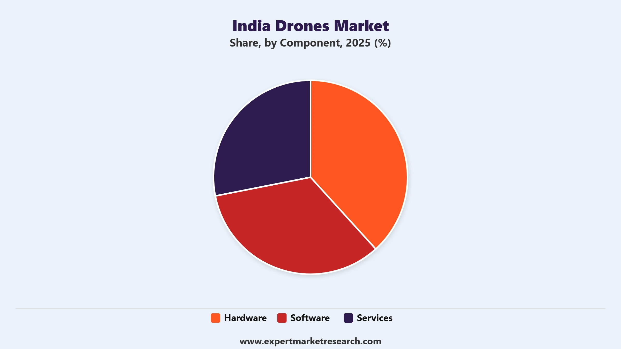 India Drones Market Segment Component