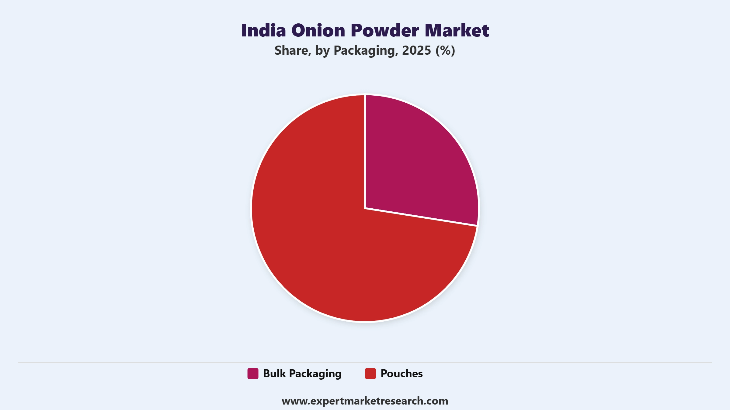 India Onion Powder Market Segment Packaging