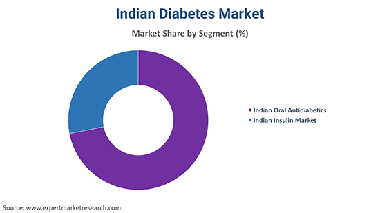 Indian Diabetes Market By Segment