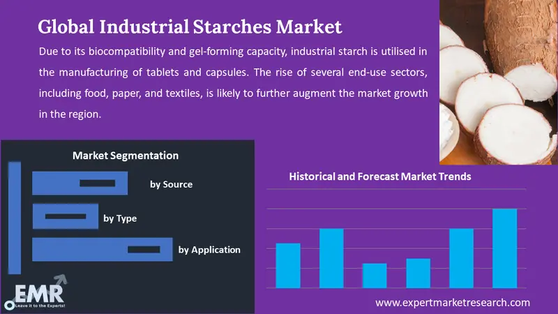 industrial starches market by segment