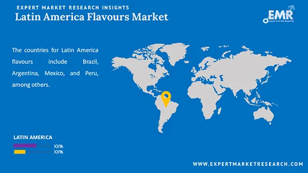 Latin America Flavours Market by Region