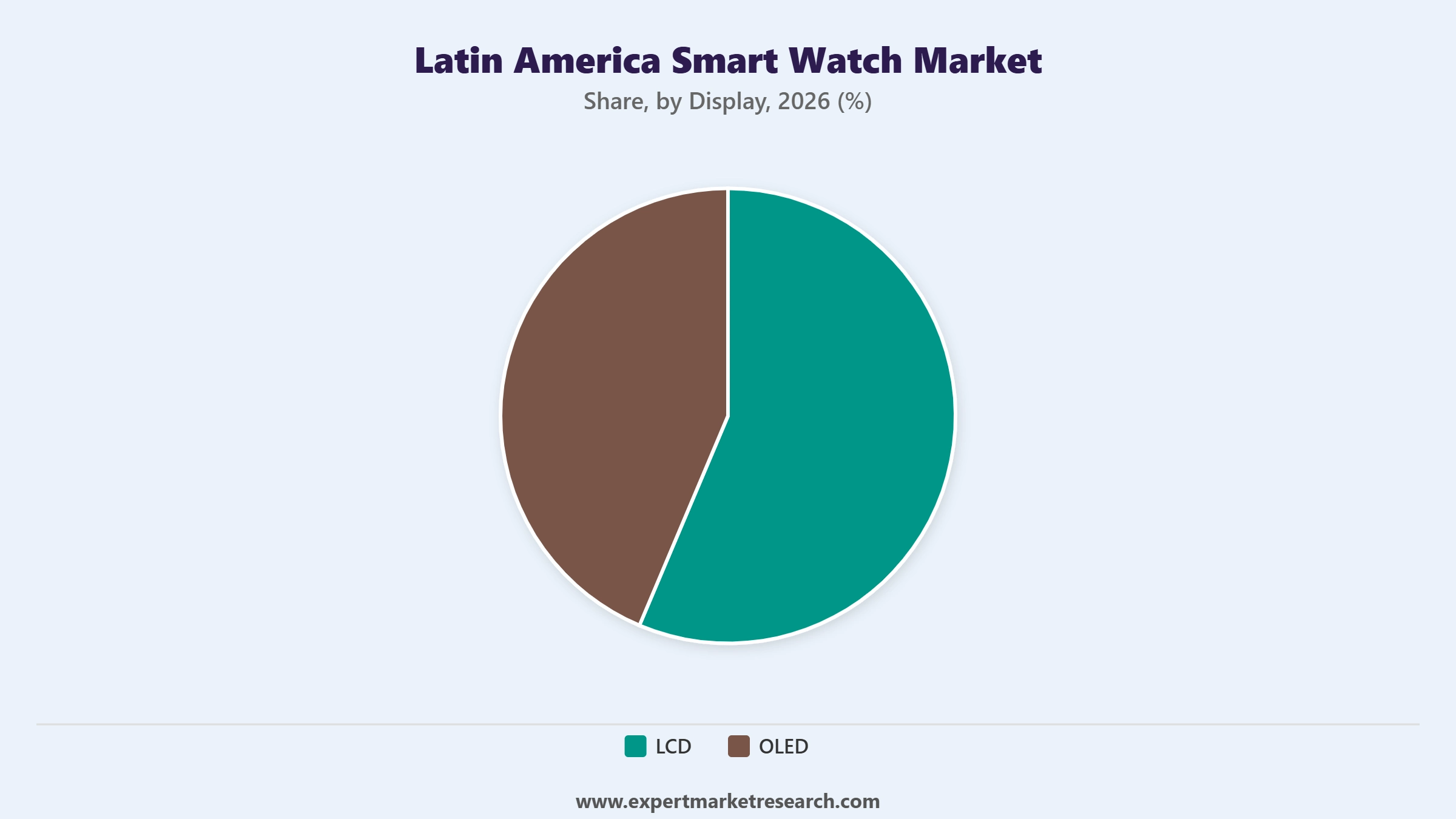 Latin America Smart Watch Market Segment Display