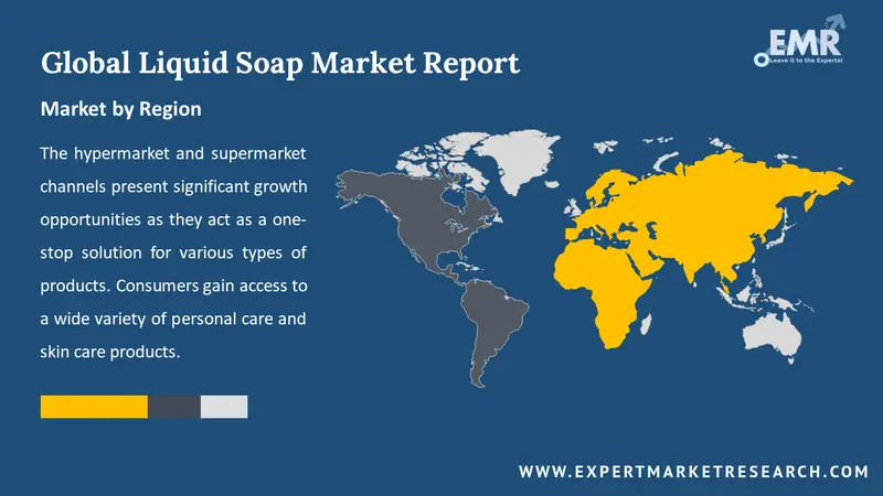 liquid soap market by region