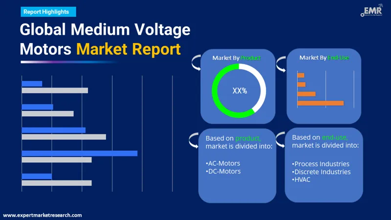 Medium Voltage Motors Market By Segments
