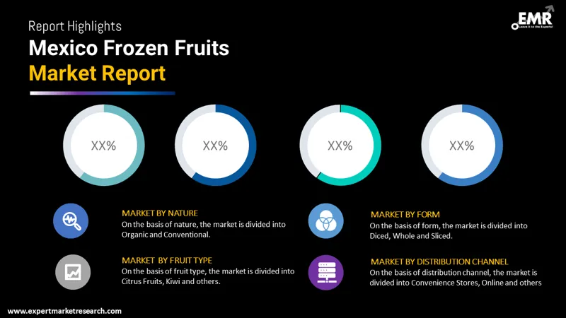 mexico frozen fruits market by segments