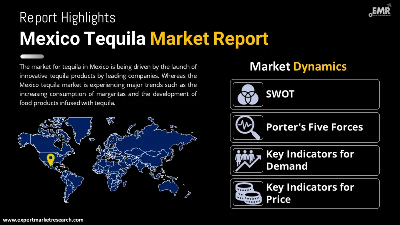 mexico tequila market by region