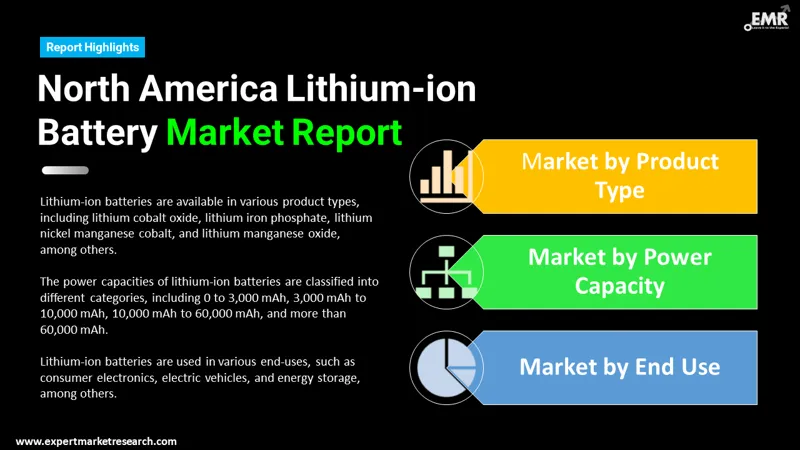 north america lithium-ion battery market by segments