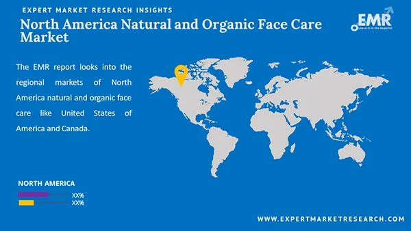 North America Natural and Organic Face Care Market by Region